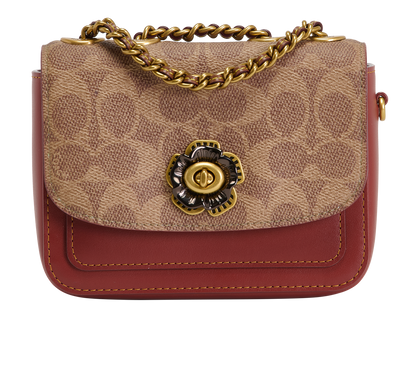 Madison, &pound;175, Handbags, Brown, Canvas/Leather, Front view